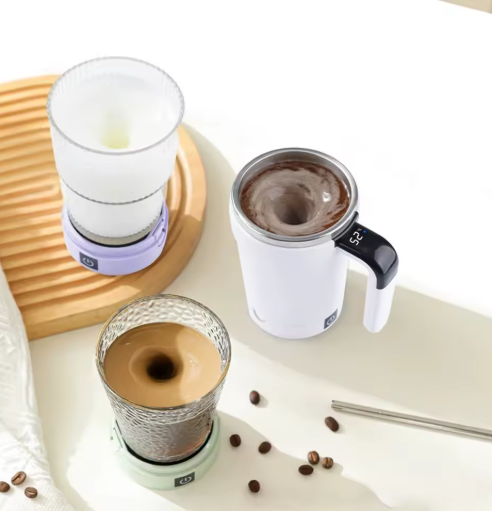 CaféLuna™ Taza Mezcladora Inox [Mezcla Perfecta Sin Esfuerzo] - Envio Grátis