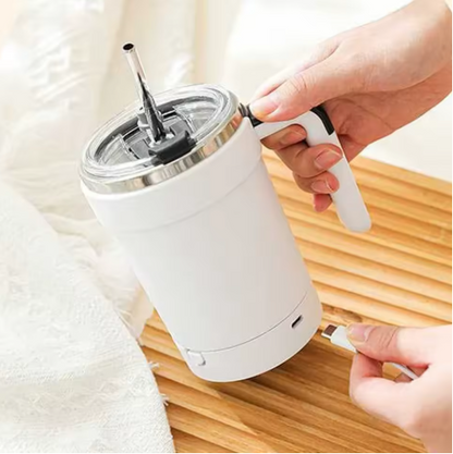 CaféLuna™ Taza Mezcladora Inox [Mezcla Perfecta Sin Esfuerzo] - Envio Grátis