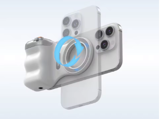 ClickShot™ Grip Magnético Bluetooth [Selfies y Videos sin Esfuerzo]