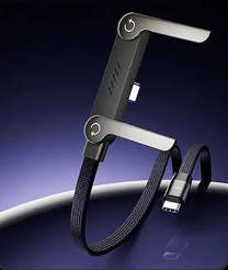 FlexiCharge™ Cable Plegable 2 en 1 [Carga Cómoda Donde Quieras]